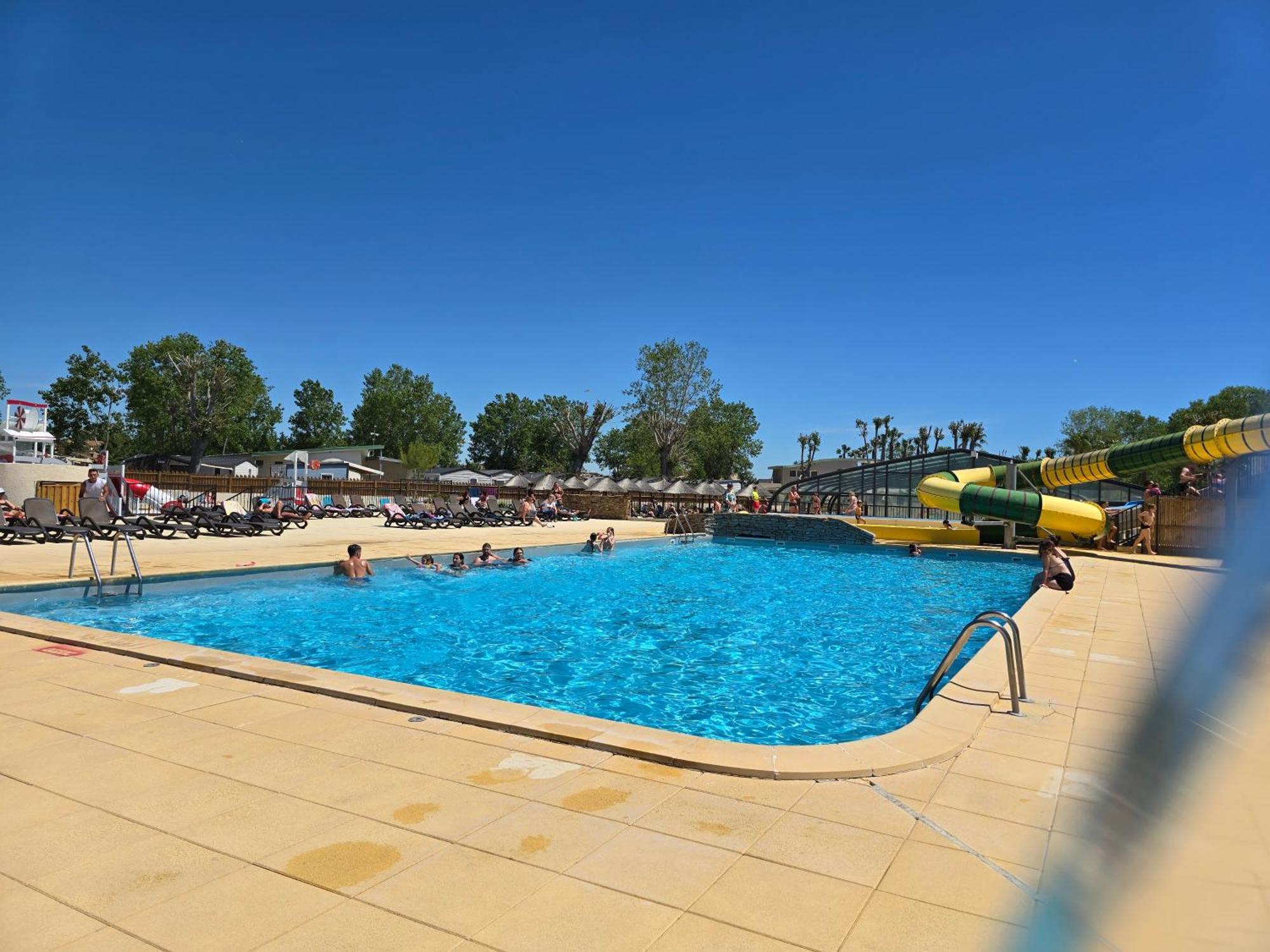 Mobilhome Lodge 3 Chambres, 500M Plage, Camp 5 Etoiles Vendres Extérieur photo